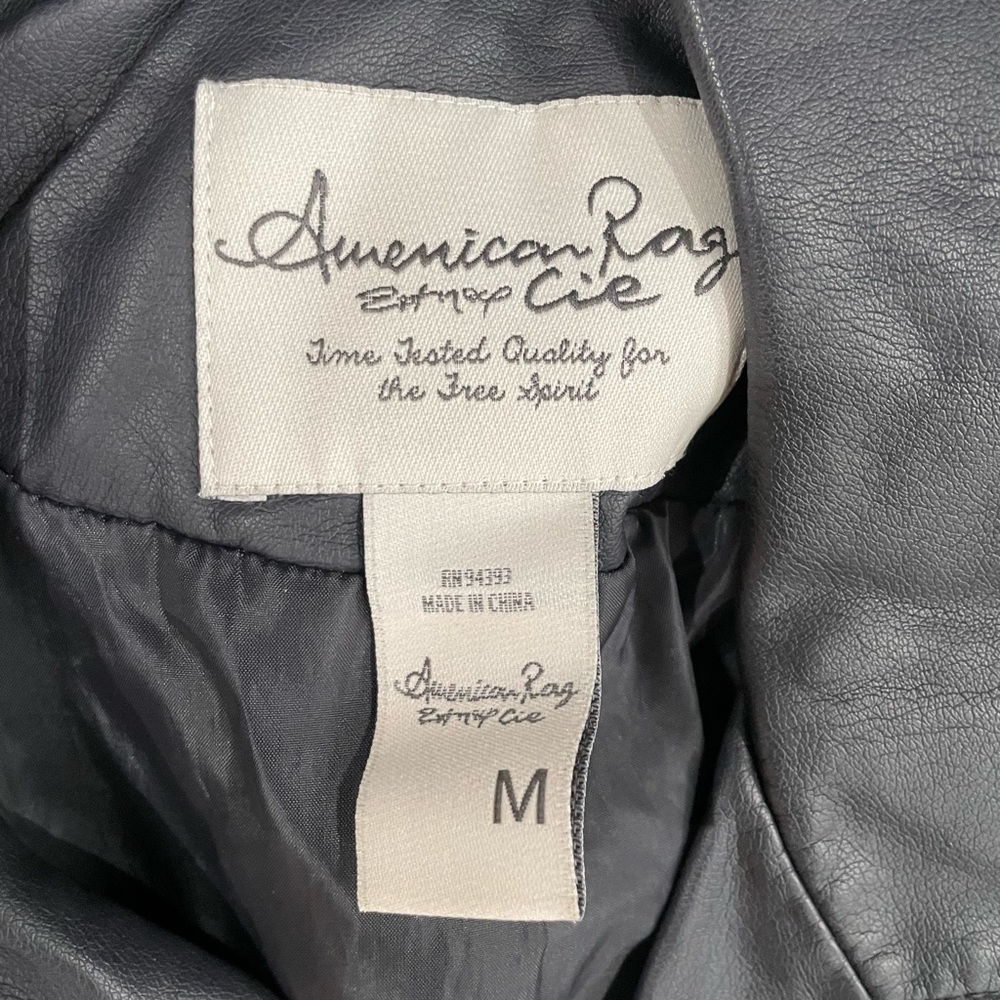 American Rag leather jacket - Picture 3 of 4